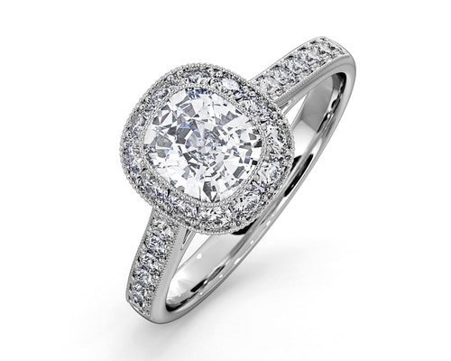 Lab Grown Diamond Solitaire Necklace